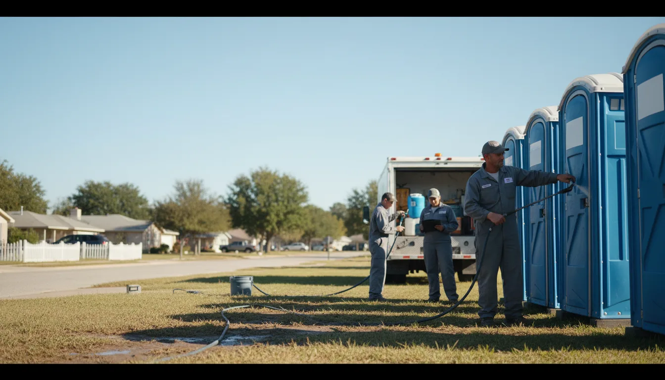 Long-Term Portable Toilet Rental in Bruceville, IN near me